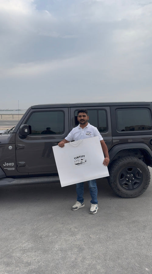 SUV Removable Tint